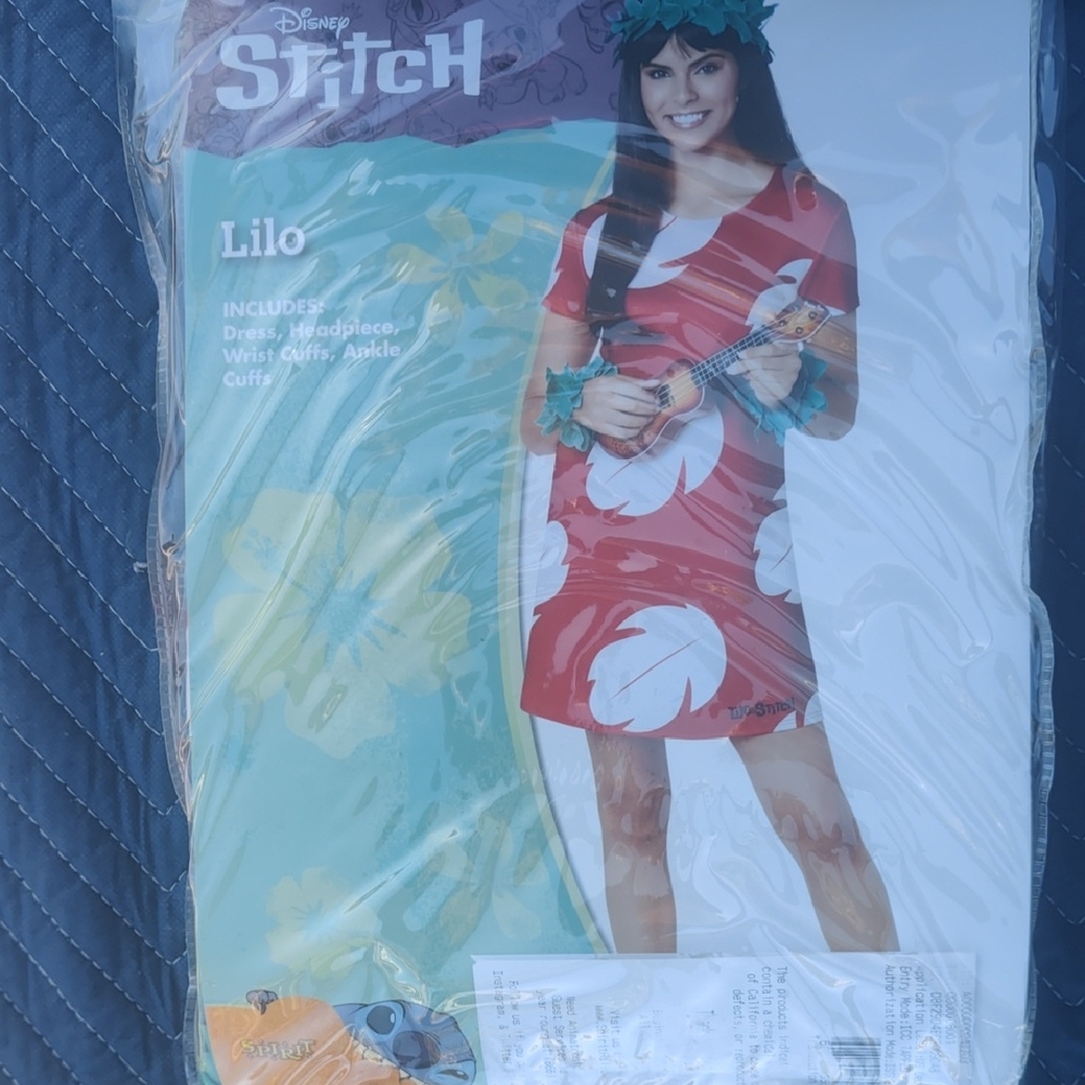 Disney Stitch Red and White Lilo Dress